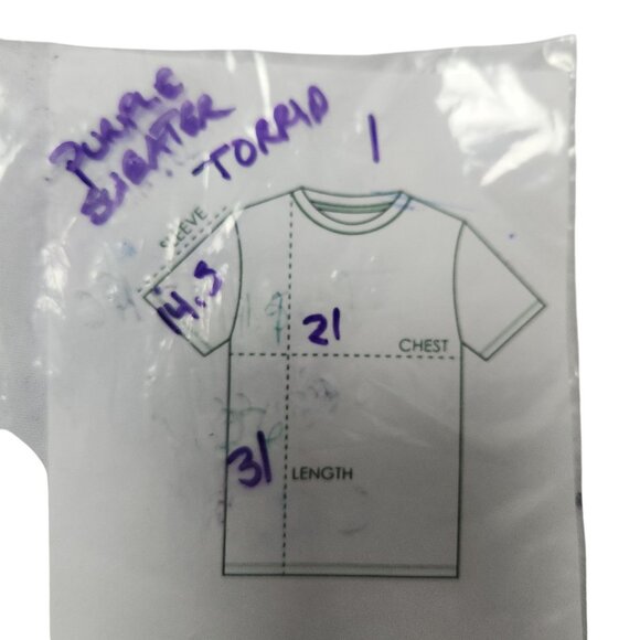 Torrid Womens V-Neck Cable Knit Sweater Size 1 Purple - Picture 7 of 8